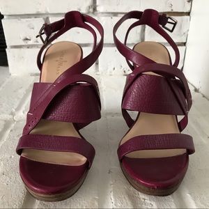 Red Sandal Wedges, Nike Air Sole